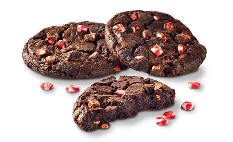 Fudgy Peppermint Chocolate Cookies