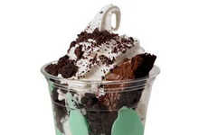 Mint Chocolate Brownie Sundaes