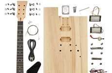 Wooden DIY Guitar Kits