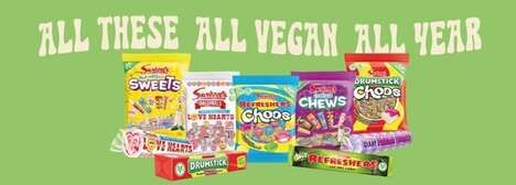 Expansive Vegan Candy Campaigns