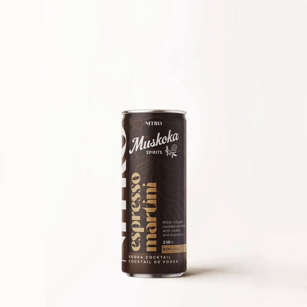 Canned Nitro Espresso Martinis