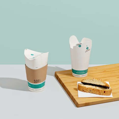Lid-Free Biodegradable Cups