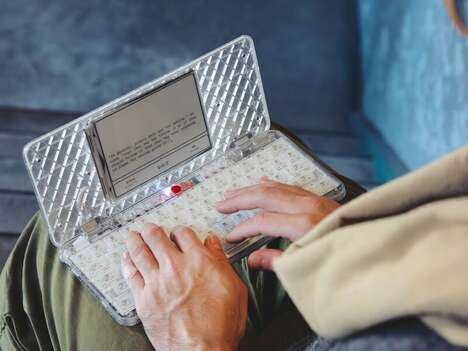 See-Through Mobile Typewriters