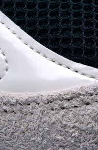 Collaborative Mixed-Material Sneakers Image 3
