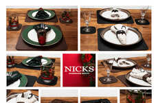 Footwear-Branded Holiday Dinner Sets