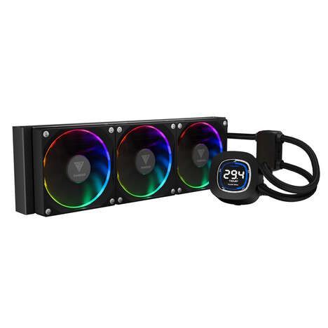 Display-Equipped AIO Coolers