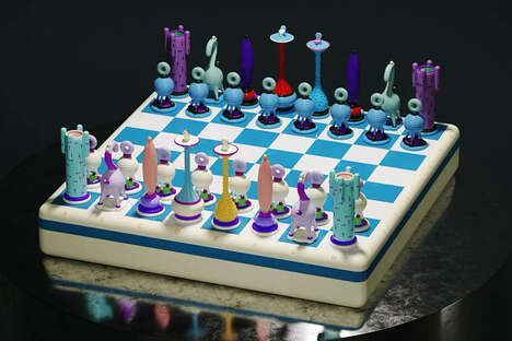 Celestial Anti-Conflict Chess Sets