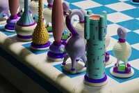 Celestial Anti-Conflict Chess Sets Image 6