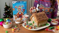 Festive Cereal Houses