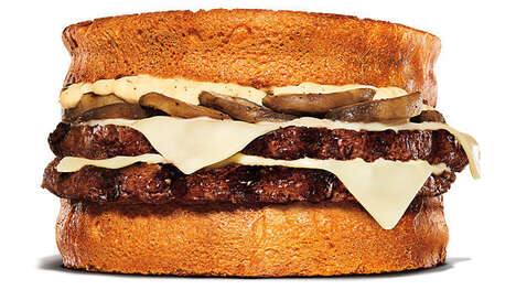 Swiss Mushroom QSR Burgers