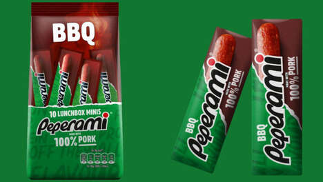 Mini BBQ-Flavored Meat Snacks