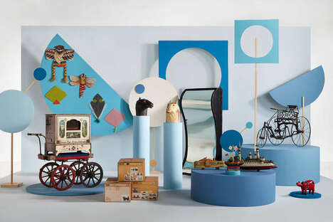 Playful Toy-Inspired Exhibits