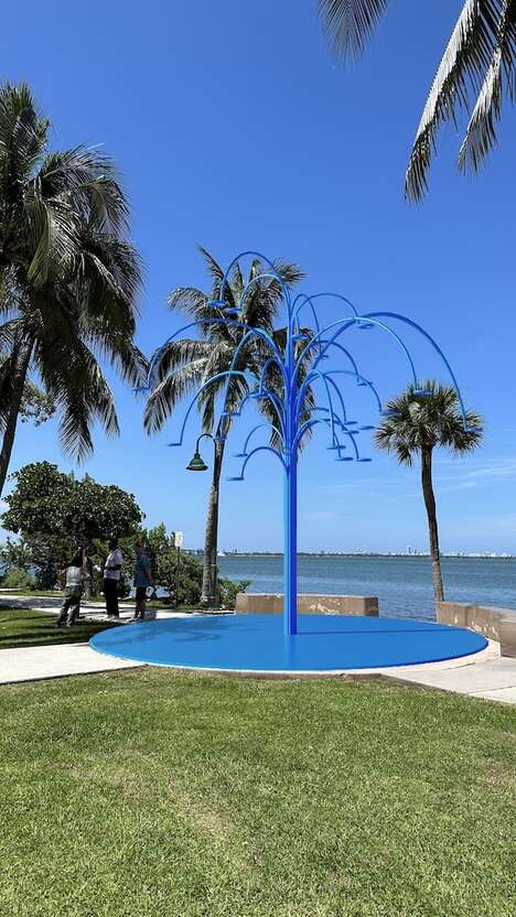 Basketball-Inspired Public Art Installations