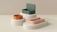 Playful Concrete Wash Basins Image 1