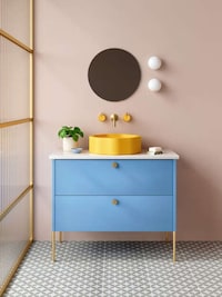 Playful Concrete Wash Basins Image 4