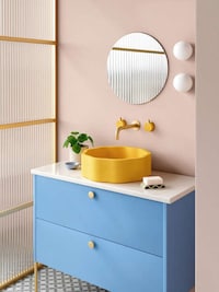 Playful Concrete Wash Basins Image 5