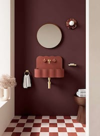 Playful Concrete Wash Basins Image 6