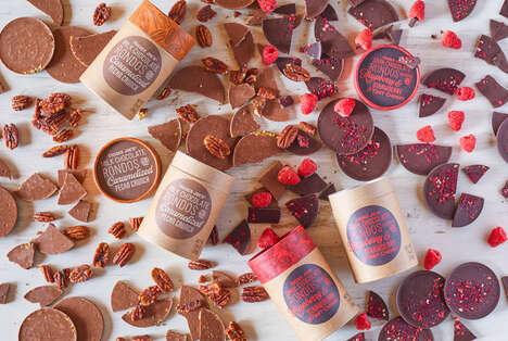 Pecan-Studded Chocolate Rounds