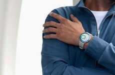 Sculpted Color-Blocked Timepieces