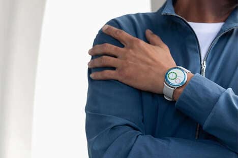 Sculpted Color-Blocked Timepieces