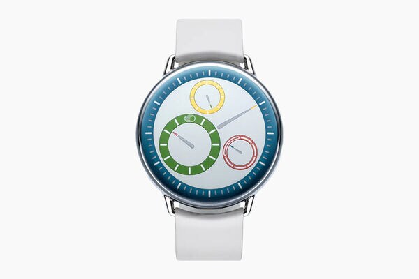 Sculpted Color-Blocked Timepieces Image 2