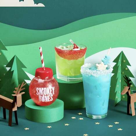 Santa-Themed Vodka Cocktails
