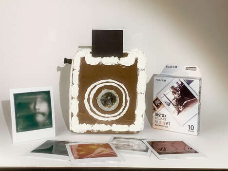 Functional Gingerbread Cameras