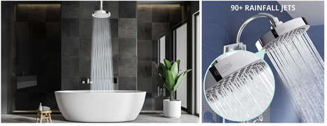 Rejuvenating Rainfall Shower Heads
