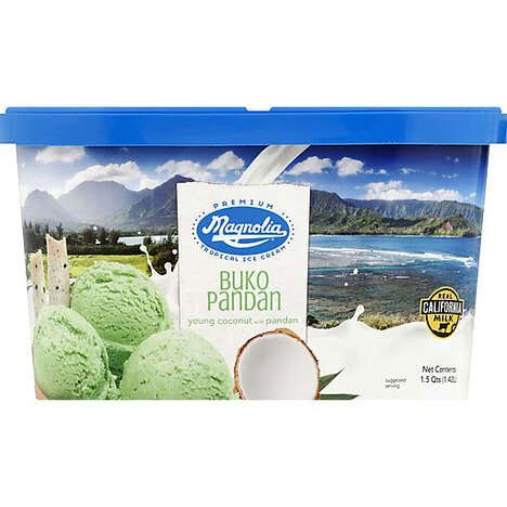 Buko Pandan-Flavored Ice Creams