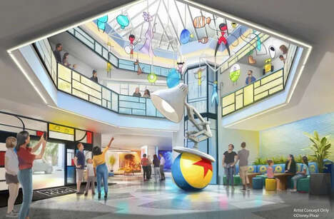 Animation-Inspired Themed Hotels