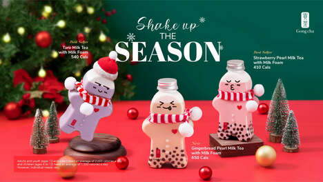 Festive Boba Bottles