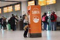 Festive Airline Post Boxes