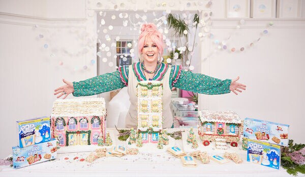 Edible Pastry Holiday Homes