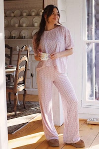 Dainty Floral Loungewear Image 3