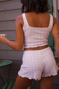 Dainty Floral Loungewear Image 5