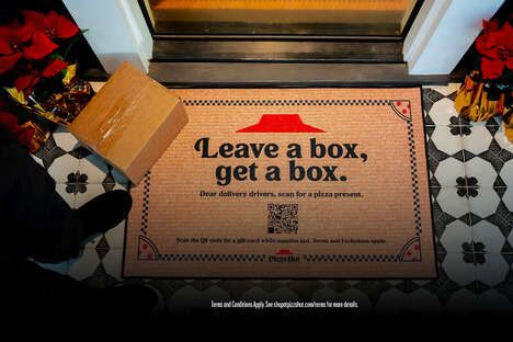 Pizza-Gifting Doormats