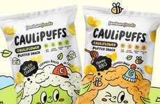 Puffed Veggie-Packed Snack Products