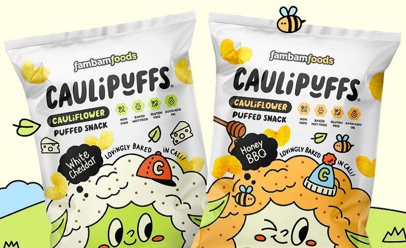 Puffed Veggie-Packed Snack Products