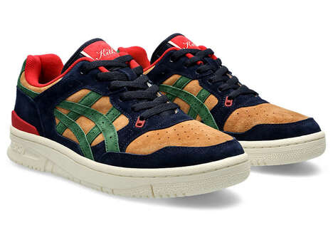 Nature-Inspired Multi-Color Sneakers