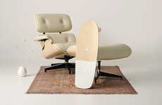 Lounge Chair-Inspired Skateboards