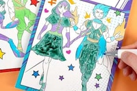Comic Book Coloring Kits Image 3