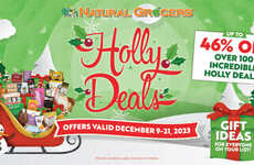 Expansive Grocer Holiday Promotions