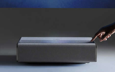 Fabric-Covered Short-Throw Projectors