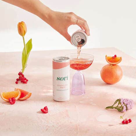 Low-Alc Canned Ros&eacute;s