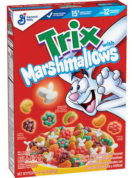 Bunny-Shaped Marshmallow Cereals