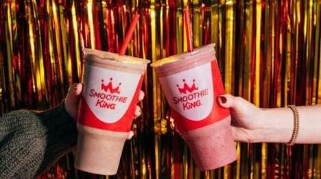 Festive Tart Cherry Smoothies