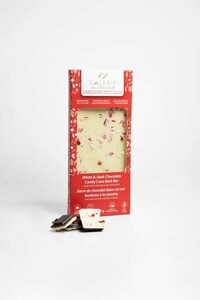 Festive Candy Cane Chocolates