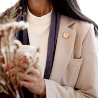 Button-Shaped Wearable Diffusers