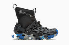 Rugged Open-Concept Footwear