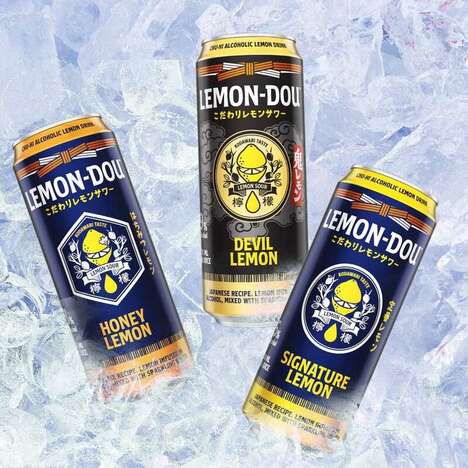 Alcoholic Lemon-infused Beverages